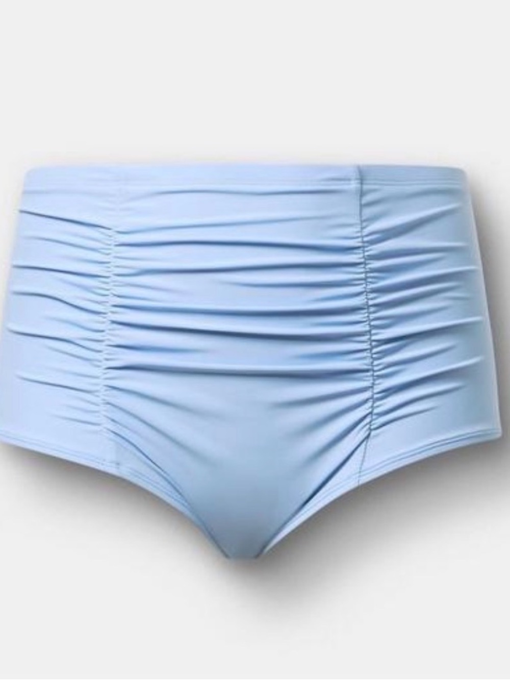 NWT Torrid high rise full coverage ruched swim bottom, Torrid size 6, 6X